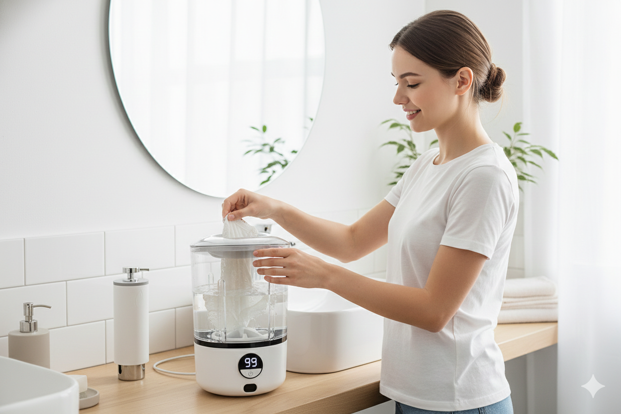 Automatic 2L Portable Mini Washing Machine – Washer for Underwear