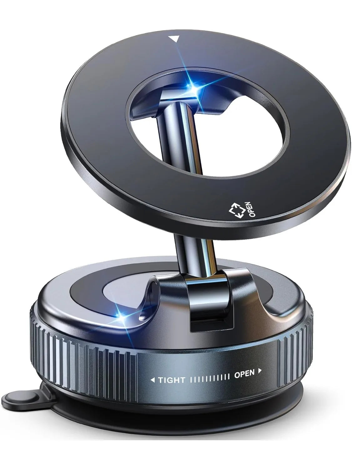 MagSafe Magnetic Car Phone Mount – 360° Rotating Universal Vehicle Phone Holder