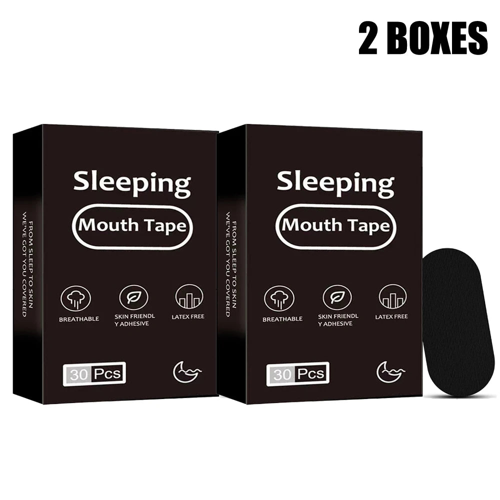Sleeping Mouth Tape (30 / 300 PCS) – Gentle Breathing Strips to Support Nose Breathing & Reduce Mouth Dryness