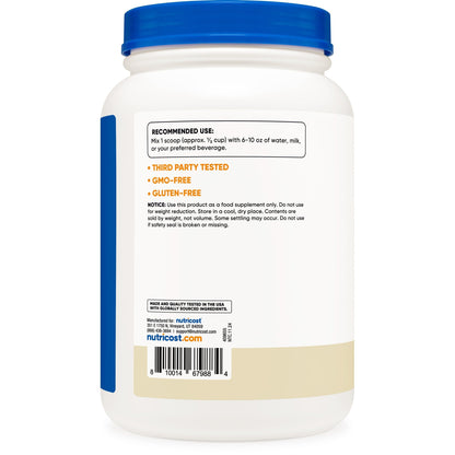 Nutricost Whey Protein Powder – Whey Protein Concentrate for Men & Women