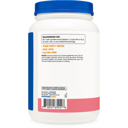 Nutricost Whey Protein Powder – Whey Protein Concentrate for Men & Women