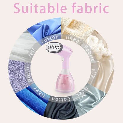 Handheld Garment Steamer 1500W – Portable Fast-Heat Fabric Steam Iron for Clothes