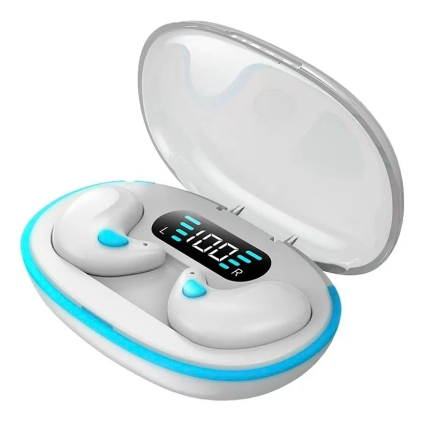 X55 Wireless Sleep Earbuds – Mini TWS Bluetooth Stereo Earphones with HD Mic, Waterproof