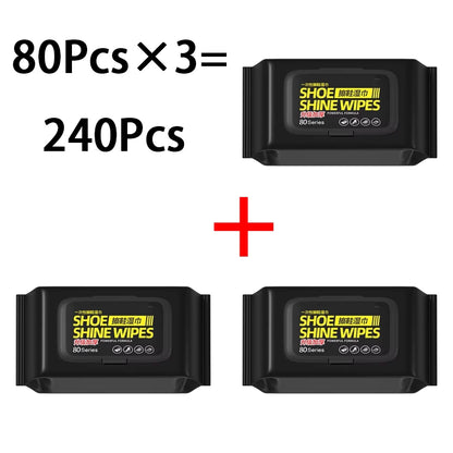 Shoes Cleaner Wipes for Sneakers – Portable Disposable Cleaning Cloths for White Shoes