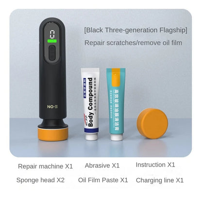 LEIBOO Wireless Car Waxing & Polishing Machine 12000RPM – Scratch Repair & Glass Oil Film Remover