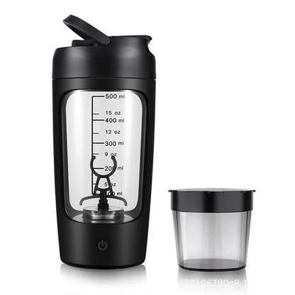 650ml USB Electric Protein Shaker Bottle – Rechargeable Automatic Mixing Cup for Gym & Fitness