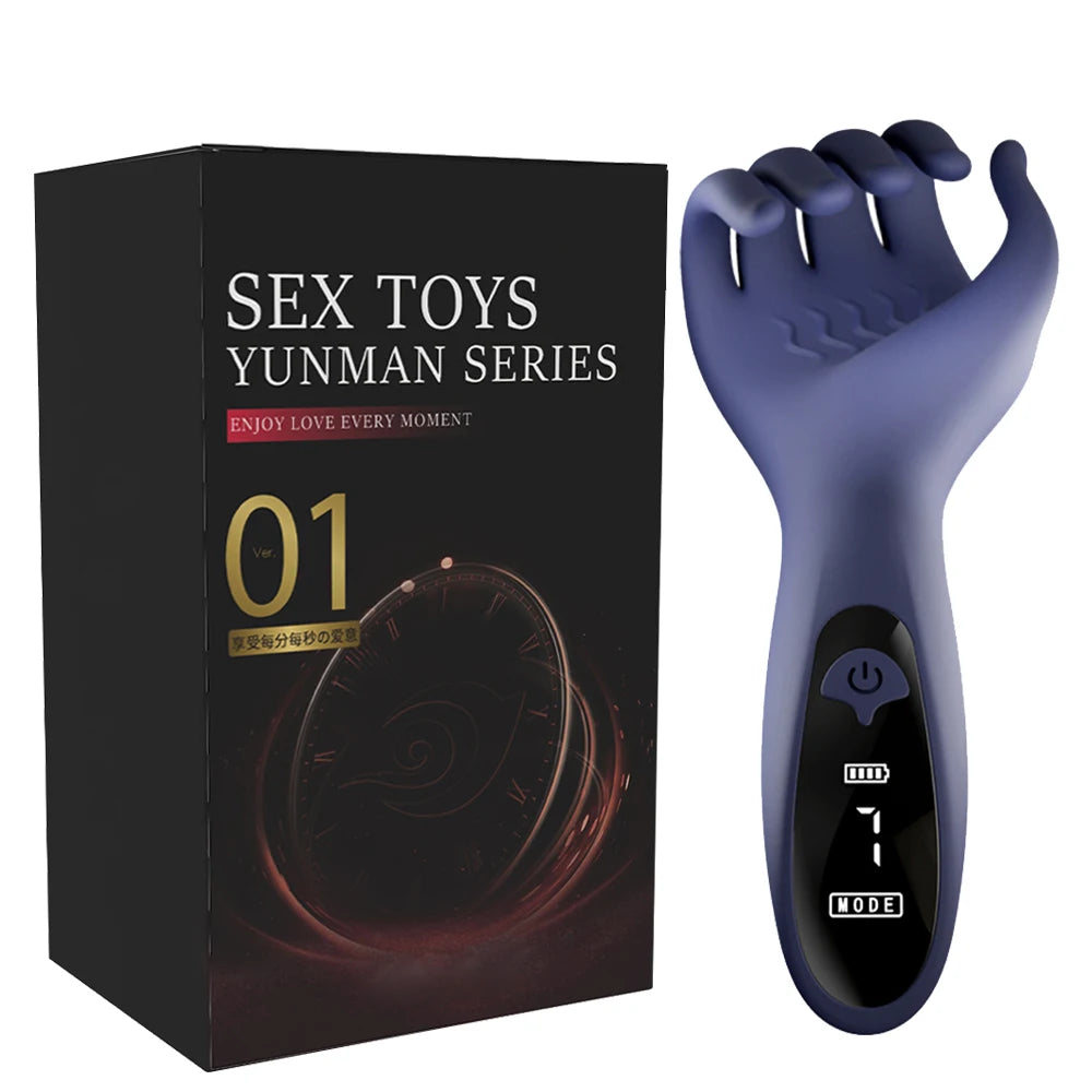Glans Trainer for Men Powerful Vibrating Penis G Spot Masturbator