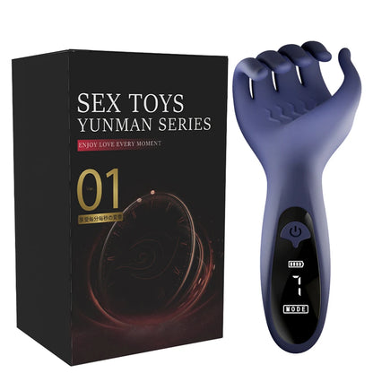 Glans Trainer for Men Powerful Vibrating Penis G Spot Masturbator