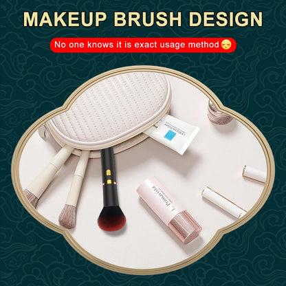 Makeup Brush G-Spot Vibrator – Rechargeable AV Massager & Stimulator