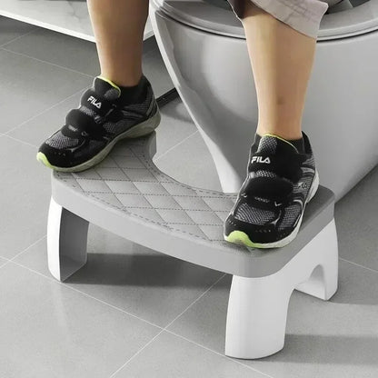 Waterproof Toilet Foot Stool Squatty Potty – Ergonomic Squat Stool for Adults, Kids & Pregnant Women