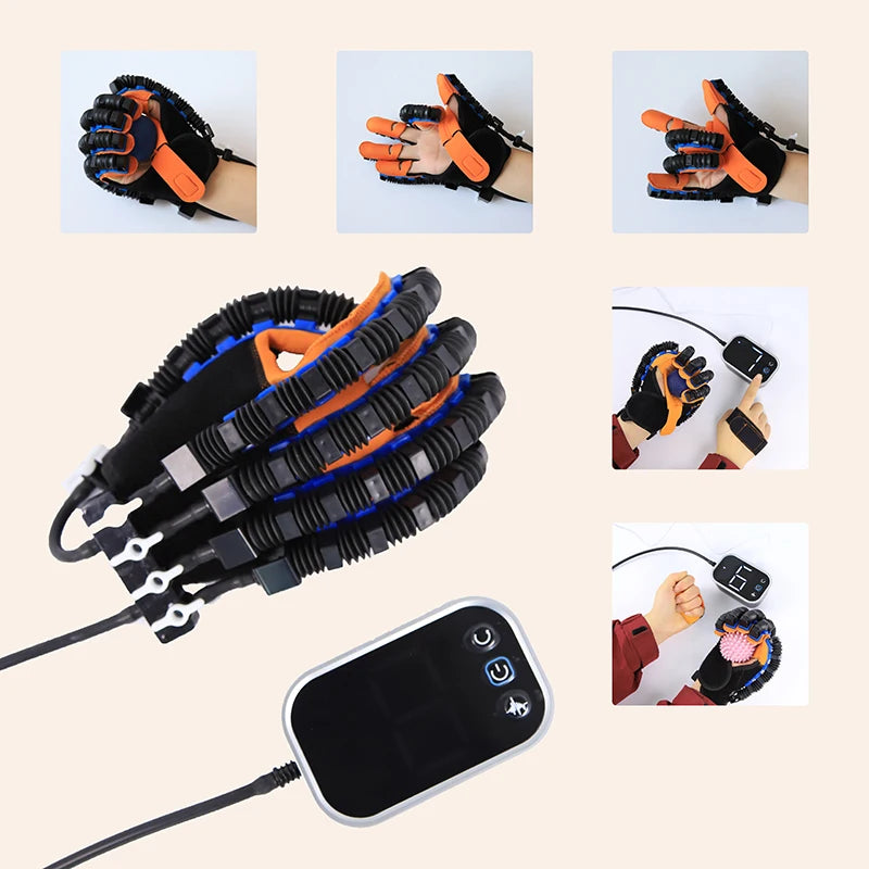 Hand Rehabilitation Robot Gloves – Finger Exercise Trainer for Stroke & Hemiplegia Recovery