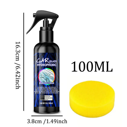 Water Repellent Anti-Rain Spray for Car Glass – Hydrophobic Windshield & Mirror Coating