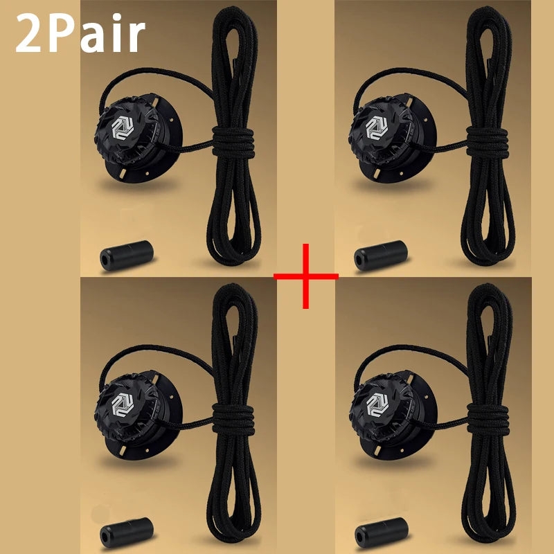 No-Tie Shoelaces with Swivel Buckle – Automatic Elastic Laces for Sneakers Kids & Adults