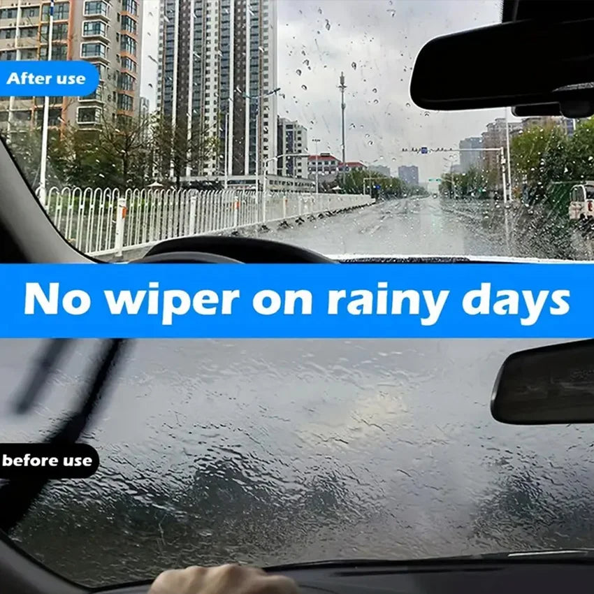Water Repellent Anti-Rain Spray for Car Glass – Hydrophobic Windshield & Mirror Coating