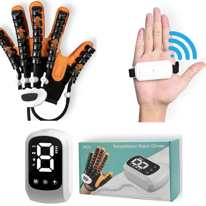 Hand Rehabilitation Robot Gloves – Finger Exercise Trainer for Stroke & Hemiplegia Recovery