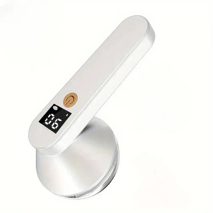 USB Rechargeable Hair Removal Ball – Portable Lint & Fabric Shaver with Digital Display