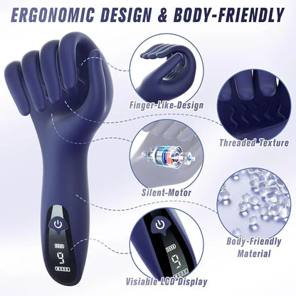 Glans Trainer for Men Powerful Vibrating Penis G Spot Masturbator