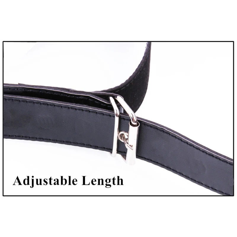 BDSM Bondage Harness Set – Adjustable Wrist & Ankle Cuffs with Mouth Gag for Couples Roleplay