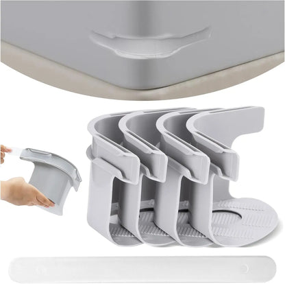 Universal Bedsheet Corner Tightener Clips – Invisible Heavy-Duty Mattress Sheet Holder Straps