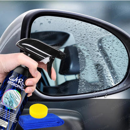 Water Repellent Anti-Rain Spray for Car Glass – Hydrophobic Windshield & Mirror Coating