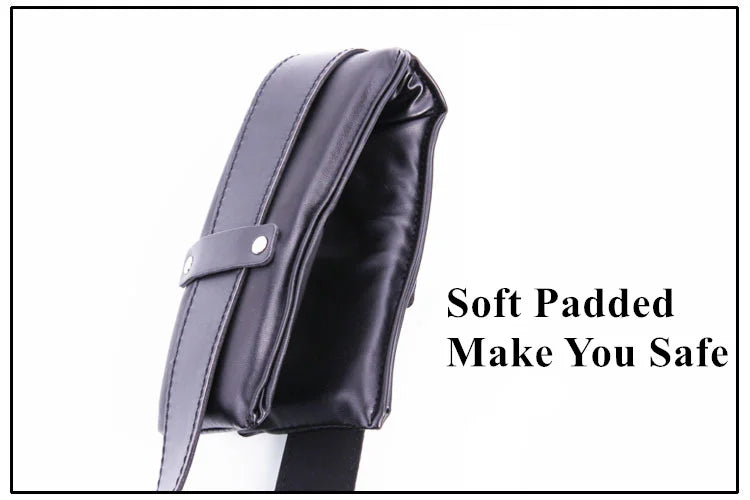 BDSM Bondage Harness Set – Adjustable Wrist & Ankle Cuffs with Mouth Gag for Couples Roleplay