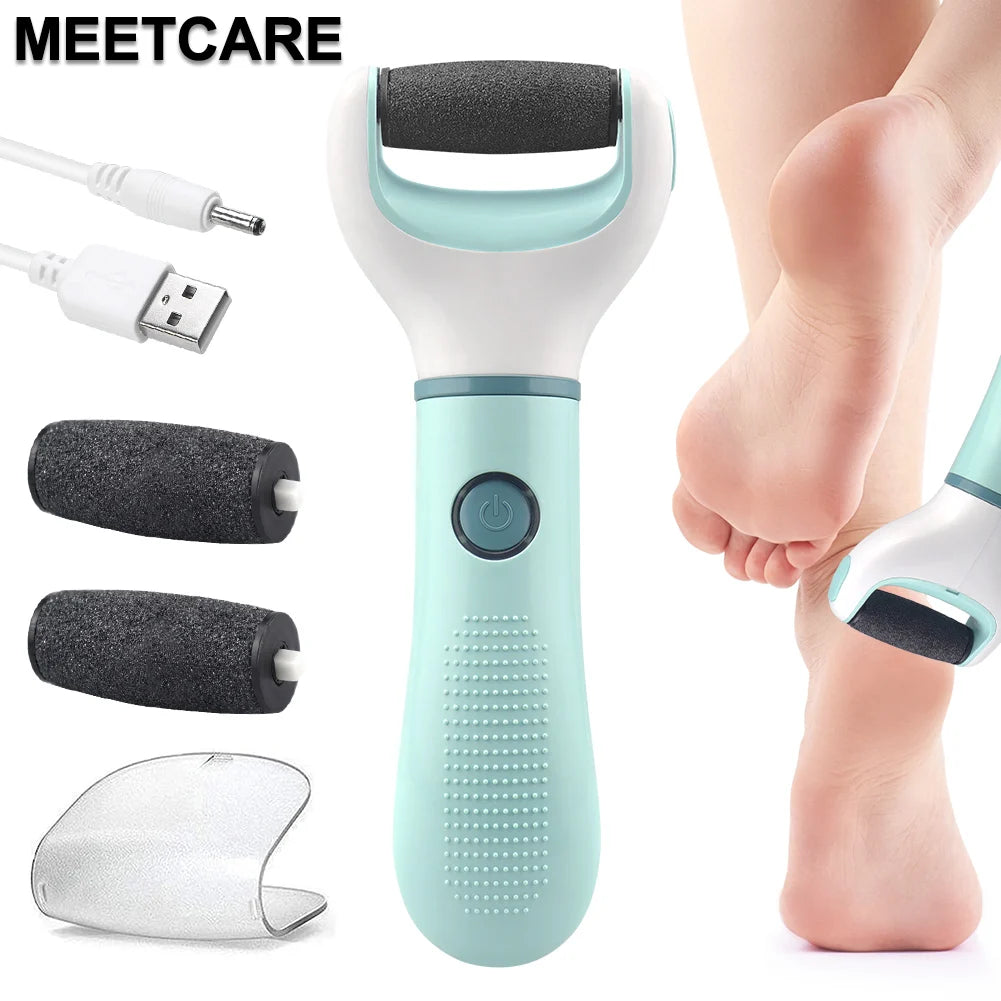 Electric Foot Grinder Wireless Pedicure Tool – Waterproof Callus & Dead Skin Remover