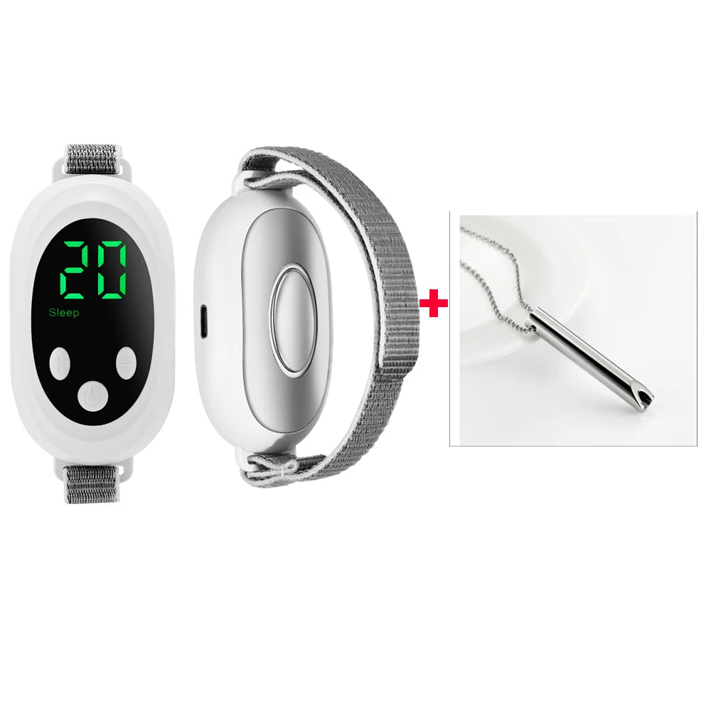 Handheld EMS Microcurrent Sleep Aid Device – 20 Levels Relaxation & Pulse Therapy for Better Sleep