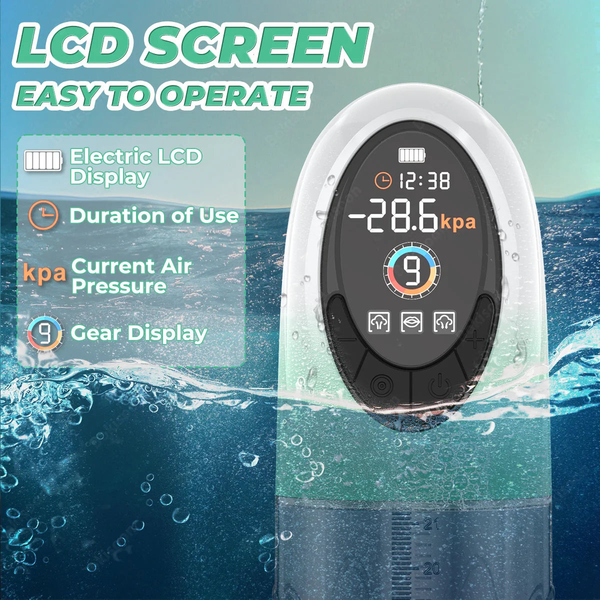 Penis Pump Male Sex Toys Electric Vacuum