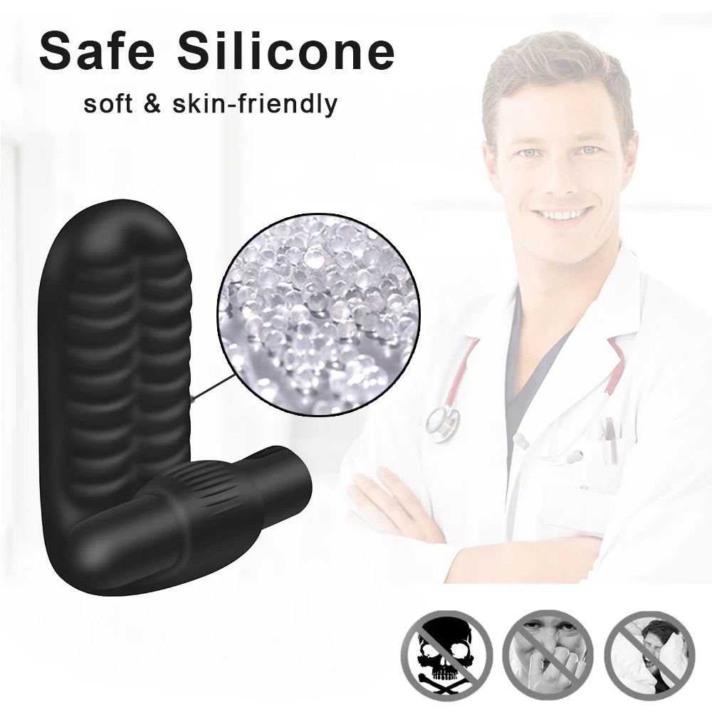 Finger Sleeve Vibrator – G-Spot Massage & Clitoral Stimulation Sex Toy