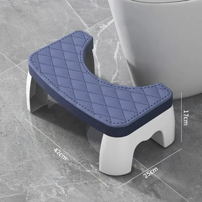Waterproof Toilet Foot Stool Squatty Potty – Ergonomic Squat Stool for Adults, Kids & Pregnant Women