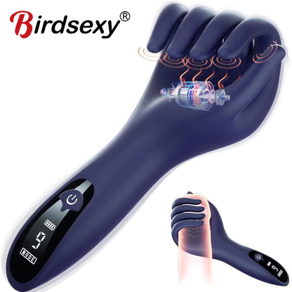 Glans Trainer for Men Powerful Vibrating Penis G Spot Masturbator