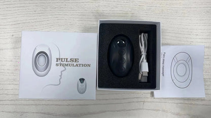 Handheld EMS Microcurrent Sleep Aid Device – 20 Levels Relaxation & Pulse Therapy for Better Sleep