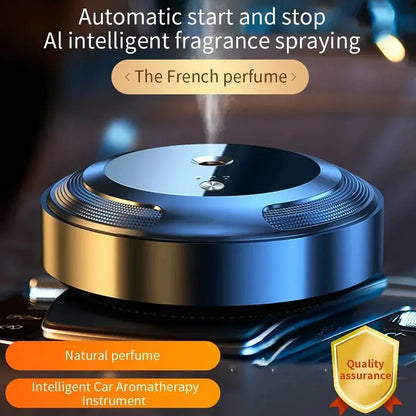 Smart Car Air Freshener & Fragrance Diffuser – Essential Oil Aromatherapy Mist Humidifier