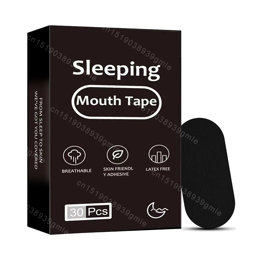 Sleeping Mouth Tape (30 / 300 PCS) – Gentle Breathing Strips to Support Nose Breathing & Reduce Mouth Dryness