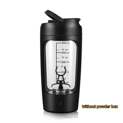 650ml USB Electric Protein Shaker Bottle – Rechargeable Automatic Mixing Cup for Gym & Fitness
