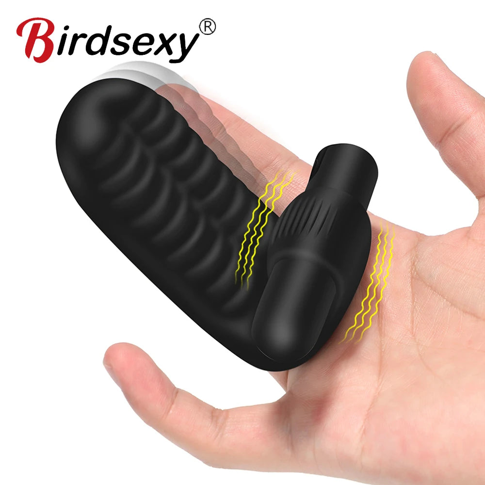 Finger Sleeve Vibrator – G-Spot Massage & Clitoral Stimulation Sex Toy