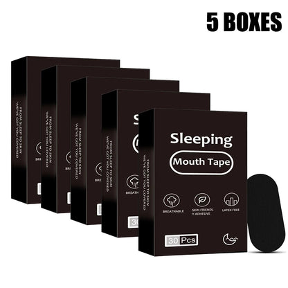 Sleeping Mouth Tape (30 / 300 PCS) – Gentle Breathing Strips to Support Nose Breathing & Reduce Mouth Dryness