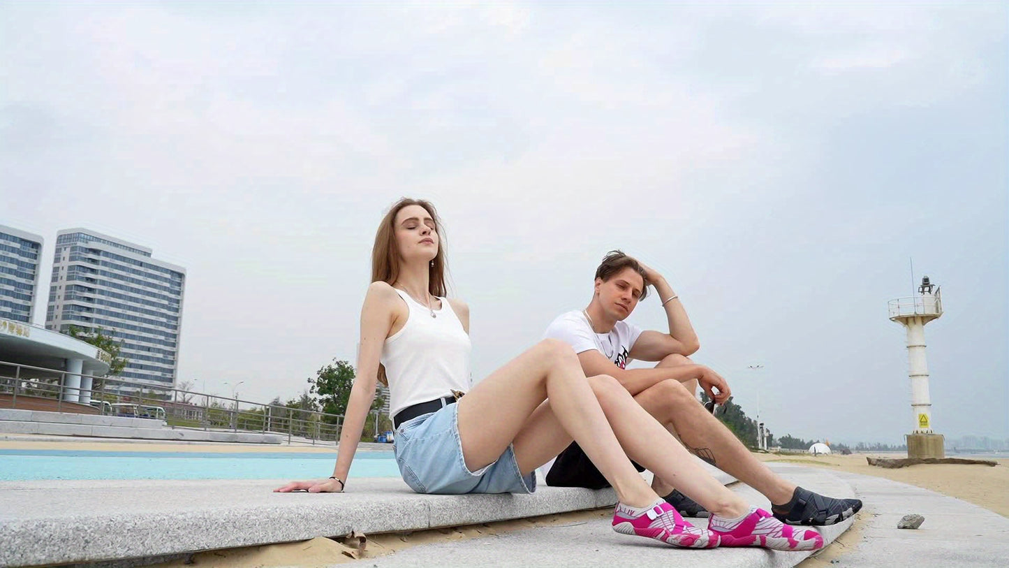 Men’s Barefoot Water Shoes – Quick Dry Non-Slip Aqua Shoes for Beach & Outdoor Sports